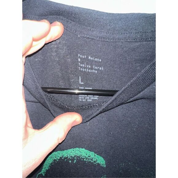 Post Malone Boston Celtics Twelve Carat Toothache Tour T-Shirt Men Large - Picture 4 of 4